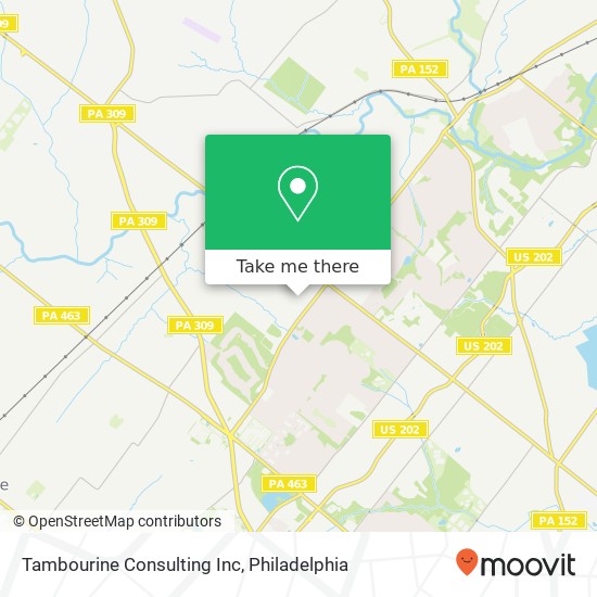 Tambourine Consulting Inc map