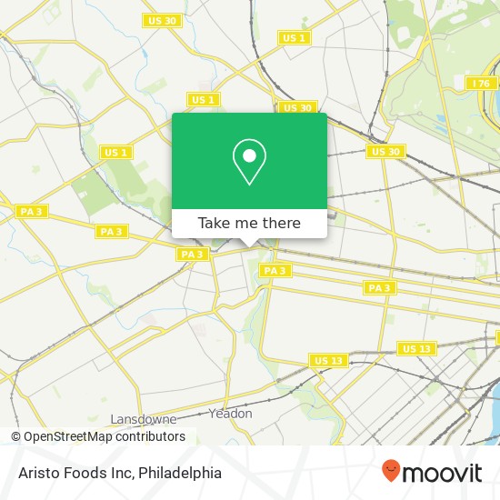 Mapa de Aristo Foods Inc