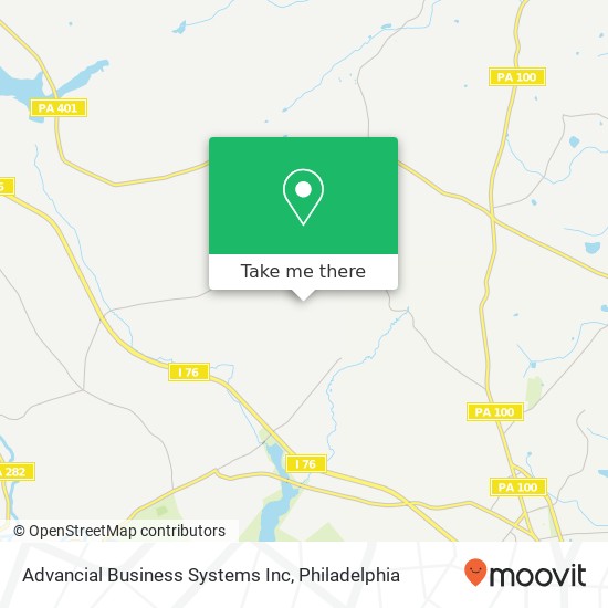 Advancial Business Systems Inc map