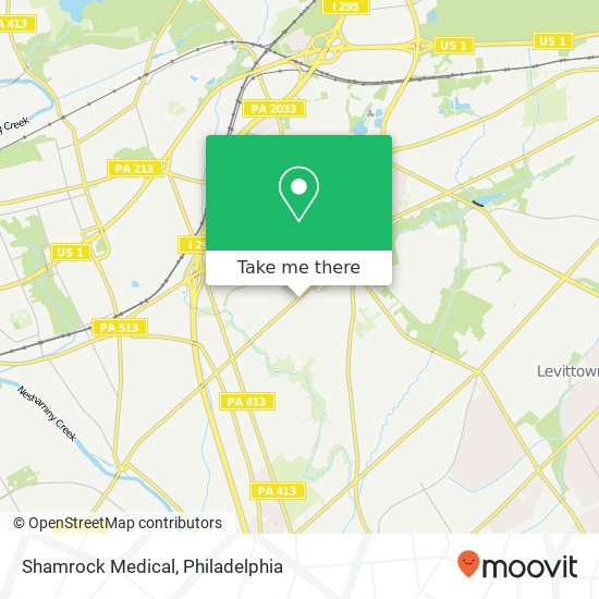 Shamrock Medical map