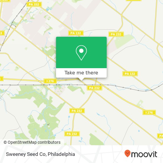 Sweeney Seed Co map