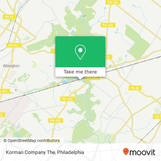 Korman Company The map