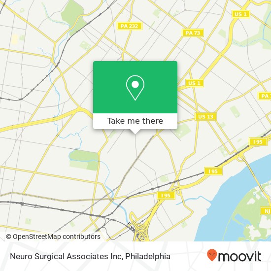 Neuro Surgical Associates Inc map