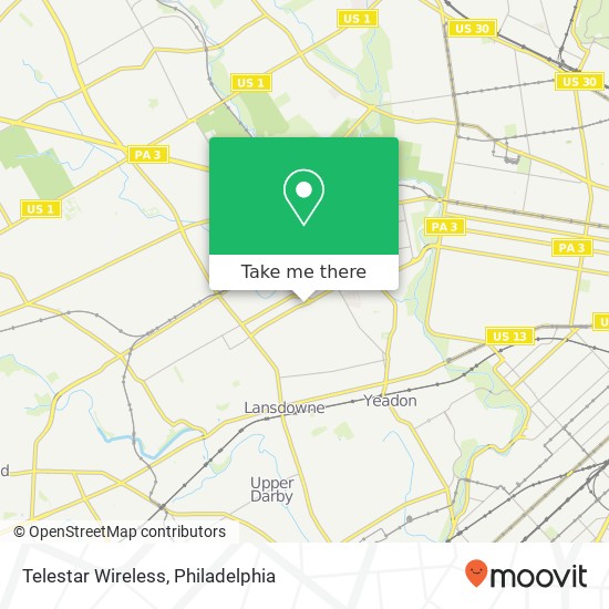 Telestar Wireless map