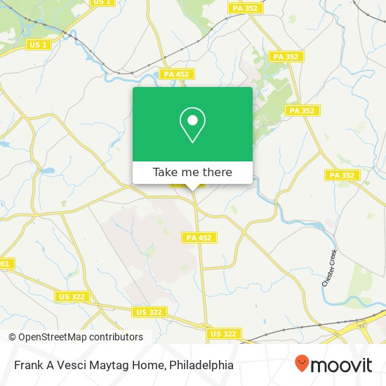 Frank A Vesci Maytag Home map