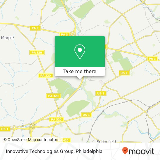 Innovative Technologies Group map