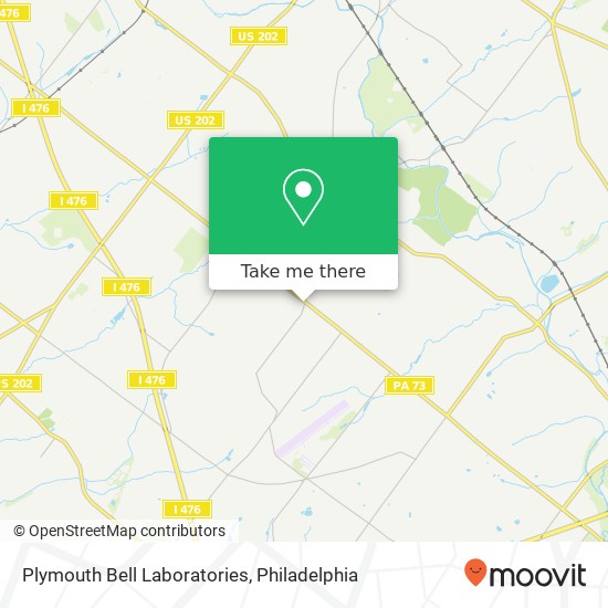Mapa de Plymouth Bell Laboratories