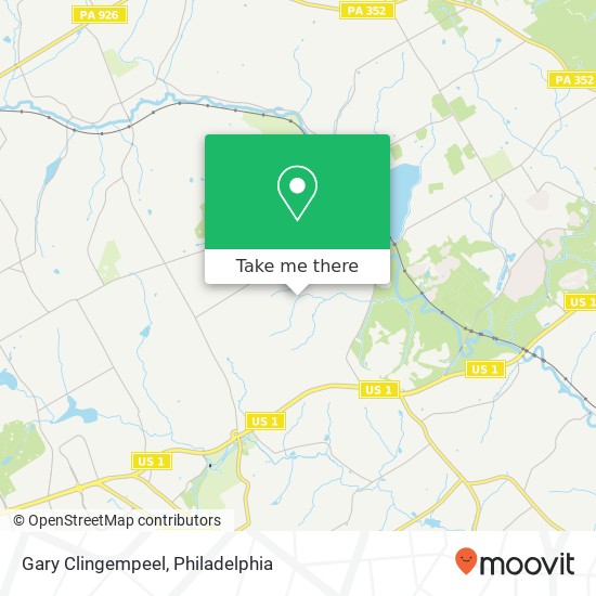 Mapa de Gary Clingempeel