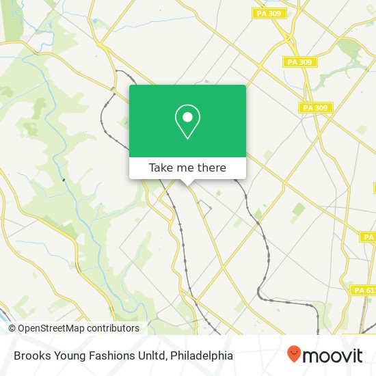 Mapa de Brooks Young Fashions Unltd