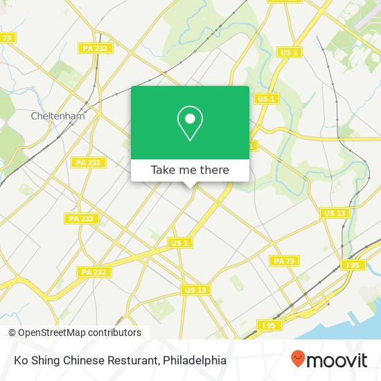 Ko Shing Chinese Resturant map