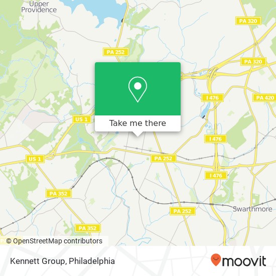 Mapa de Kennett Group
