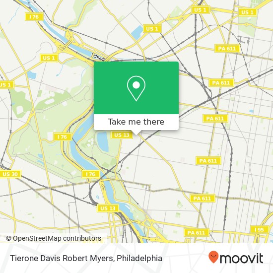 Tierone Davis Robert Myers map