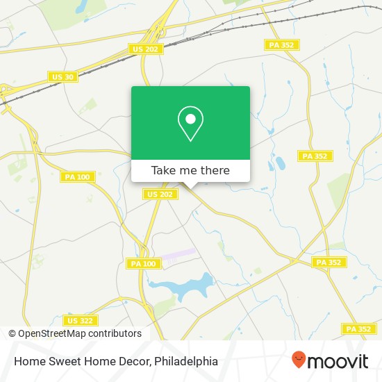 Mapa de Home Sweet Home Decor