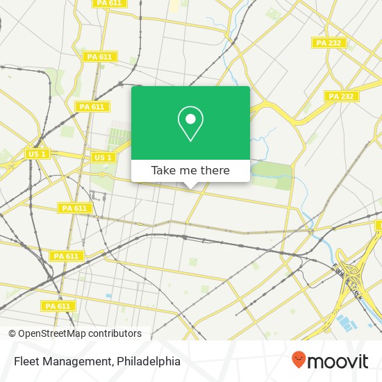 Fleet Management map