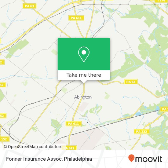 Mapa de Fonner Insurance Assoc