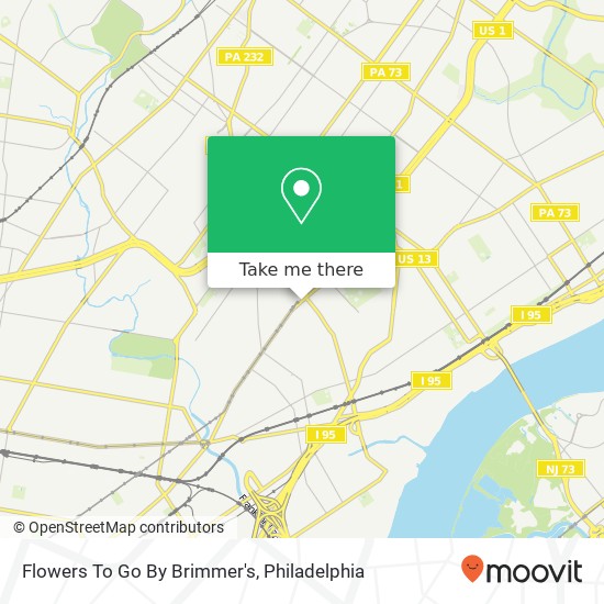 Mapa de Flowers To Go By Brimmer's