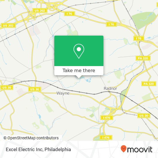 Excel Electric Inc map