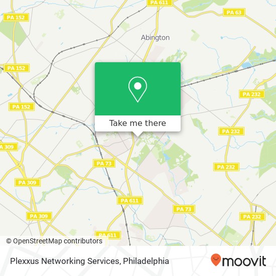Mapa de Plexxus Networking Services
