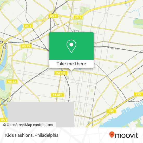 Kids Fashions map