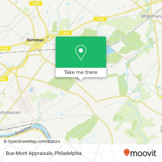 Bux-Mont Appraisals map