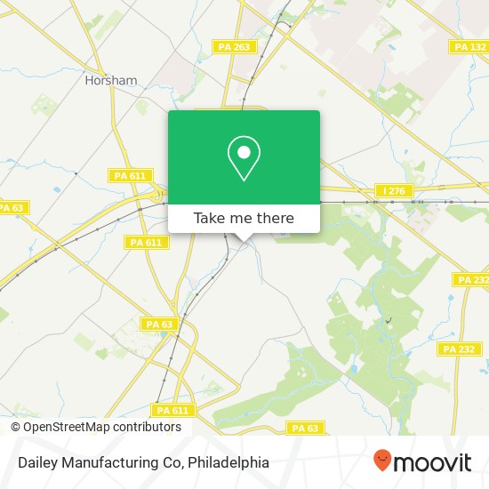 Dailey Manufacturing Co map