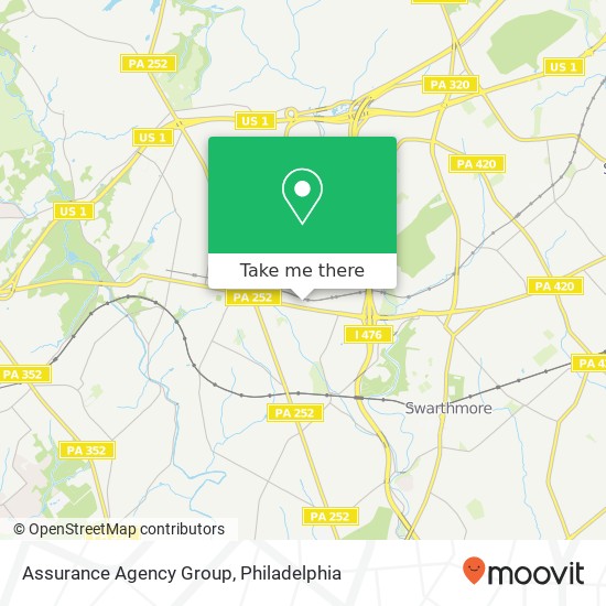 Assurance Agency Group map