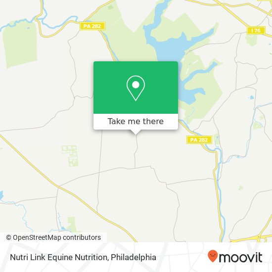 Nutri Link Equine Nutrition map