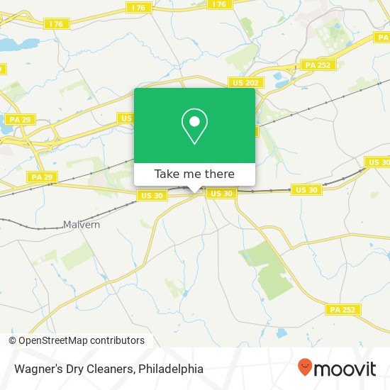 Wagner's Dry Cleaners map