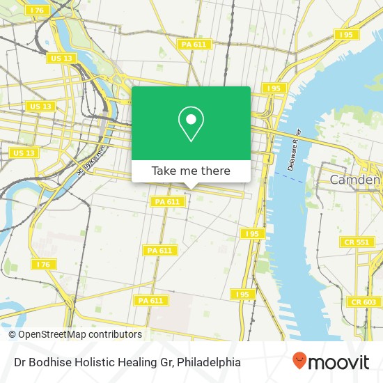 Dr Bodhise Holistic Healing Gr map