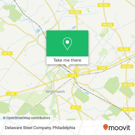 Mapa de Delaware Steel Company