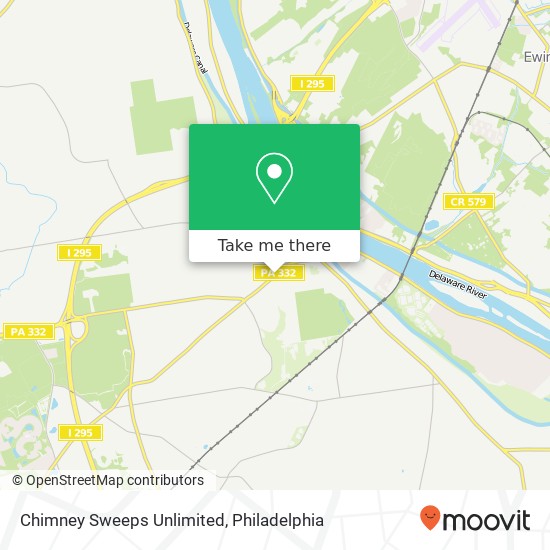 Chimney Sweeps Unlimited map