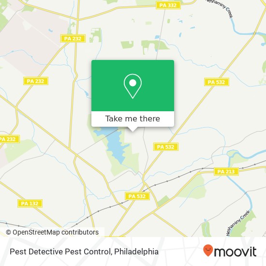 Pest Detective Pest Control map