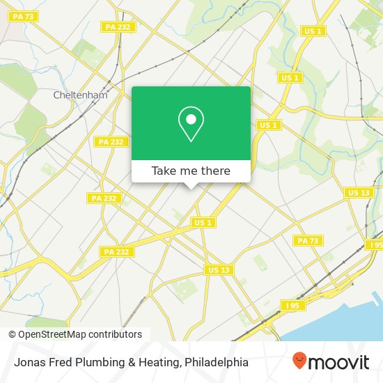 Mapa de Jonas Fred Plumbing & Heating