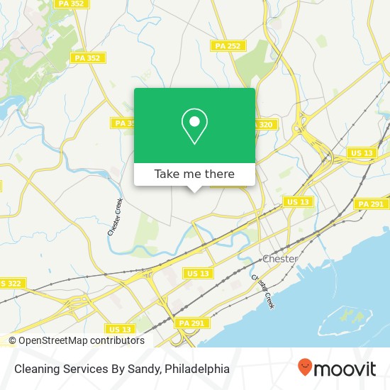 Mapa de Cleaning Services By Sandy