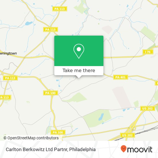 Mapa de Carlton Berkowitz Ltd Partnr