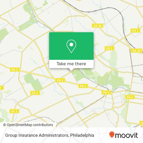 Group Insurance Administrators map