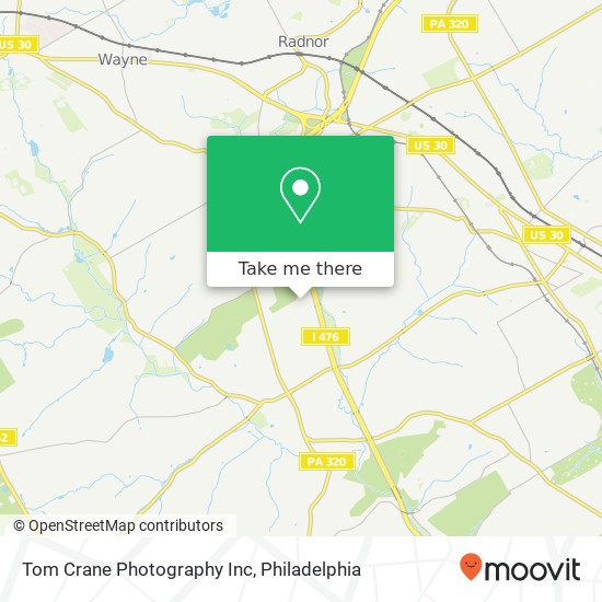 Tom Crane Photography Inc map