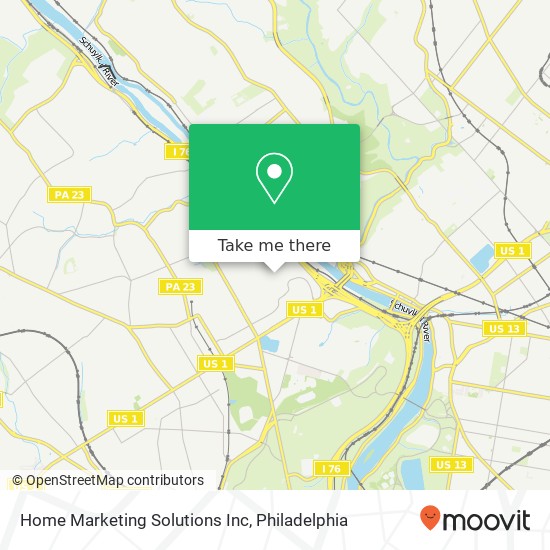 Home Marketing Solutions Inc map