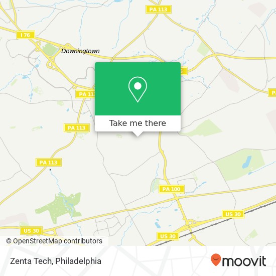 Mapa de Zenta Tech