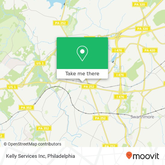 Kelly Services Inc map