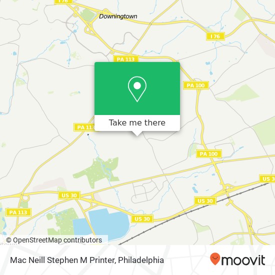 Mac Neill Stephen M Printer map