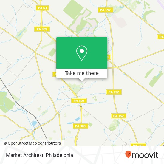 Market Architext map