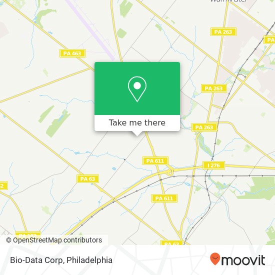 Bio-Data Corp map