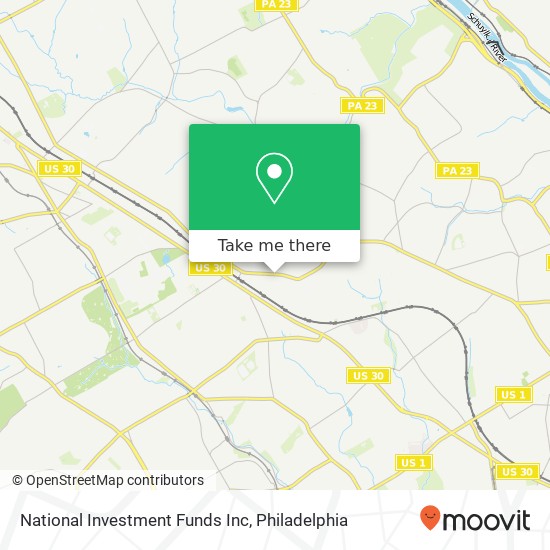 National Investment Funds Inc map