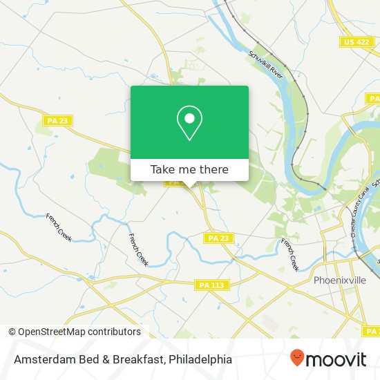 Amsterdam Bed & Breakfast map
