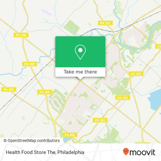 Mapa de Health Food Store The