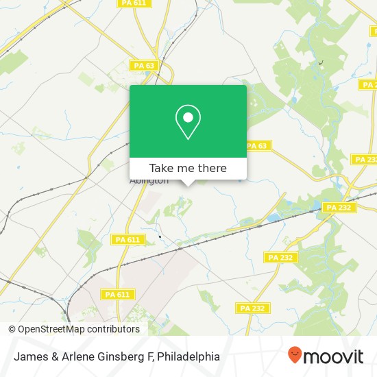 James & Arlene Ginsberg F map