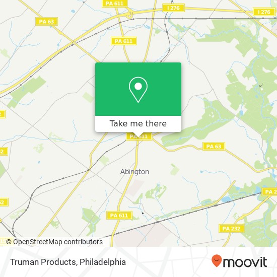 Truman Products map