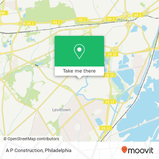 A P Construction map