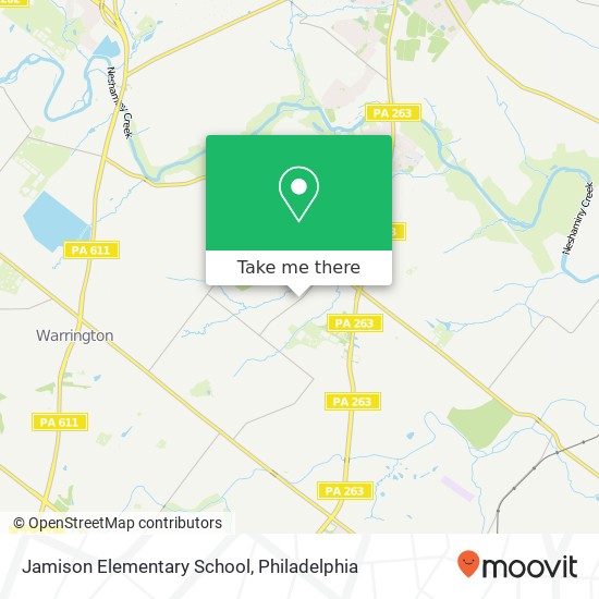 Mapa de Jamison Elementary School
